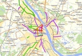 Карта ограничений проезда грузовиков по Ярославлю