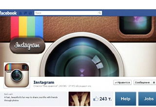 Facebook ����� �������������� Instagram �� �������� ��������
