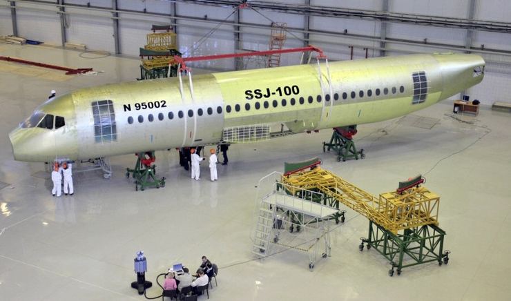 ������ ������� �������� Sukhoi SuperJet 100 (������ 2007)